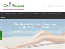 Tablet Screenshot of fatcrushers.com